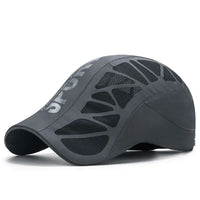 Breathable Mesh Sports Cap – Quick Dry Sunshade Duckbill Hat for Outdoor Summer Activities