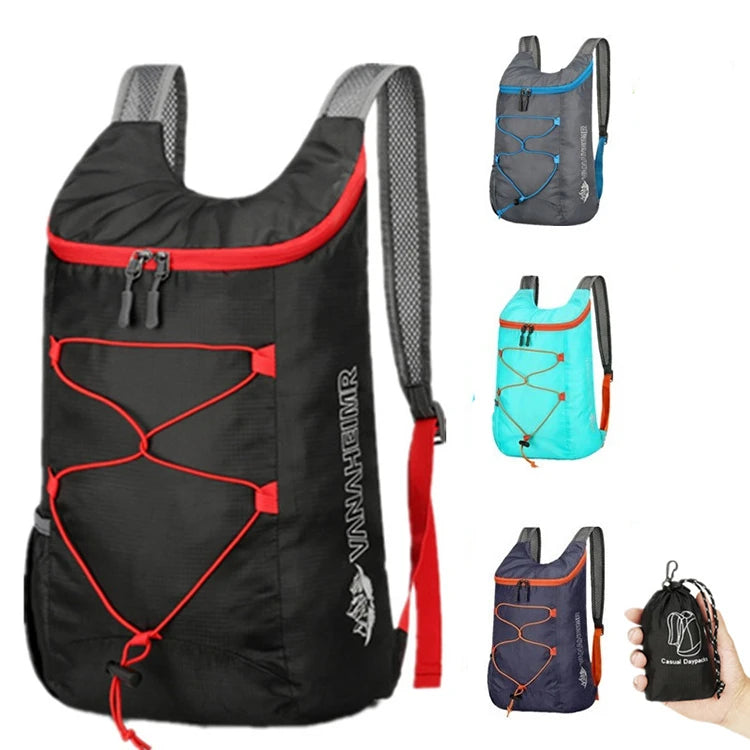 Ultra Lightweight Waterproof Folding Backpack – Multifunctional Camping & Hiking Sports Bag