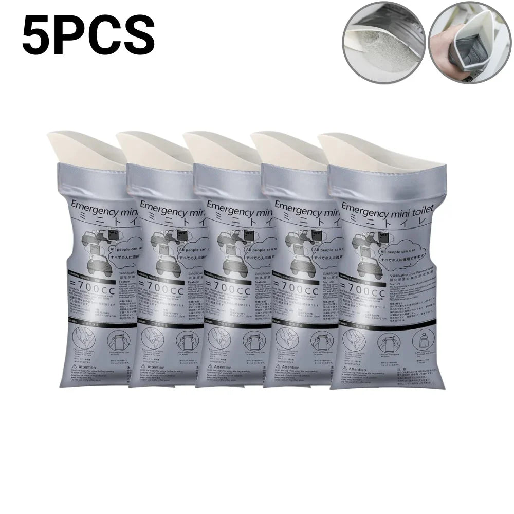 Portable Emergency Urine and Vomit Bags for Travel – Compact