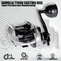 Heavy Duty Saltwater Baitcasting Fishing Reel – Waterproof 15KG Drag Fishing Reel