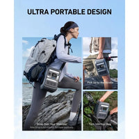 SOLIX C300 (288Wh) Portable Power Station – 300W Solar Generator with Fast Charging