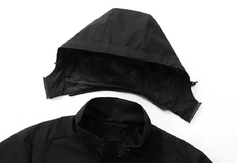 Waterproof Windproof Jacket – Lightweight Hoodie for Hiking, Cycling & Outdoor Work