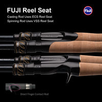 PURELURE DANCE S822H Spinning Rod – High Carbon Long Casting
