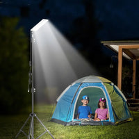 Portable Outdoors Led Work Light USB Tripod Camping Lamp Spotlight SMD Telescopic Pillar Lamps Collapsible Outdoor Picnic Light