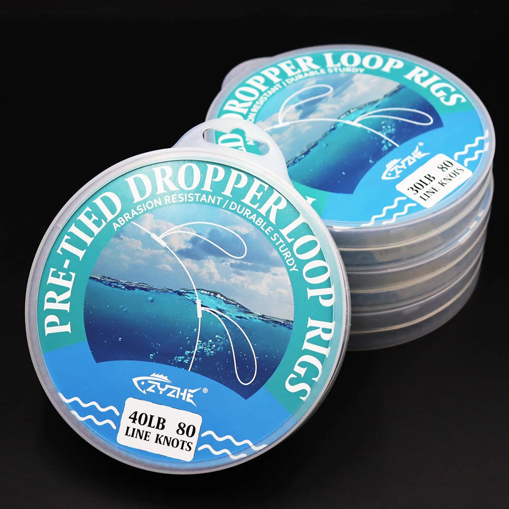 Heavy Duty Pre-Tied Fishing Rigs – Handmade Fishing Line Rigs (10LB-100LB)