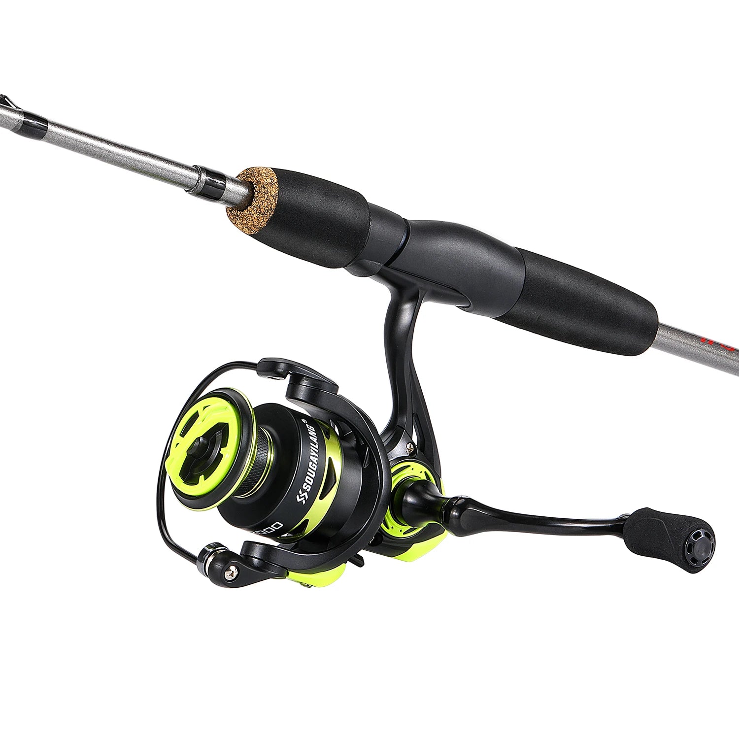 Heavy Duty Carbon Fiber Fishing Rod Combo – Portable Spinning Rod & Reel Set with Accessories