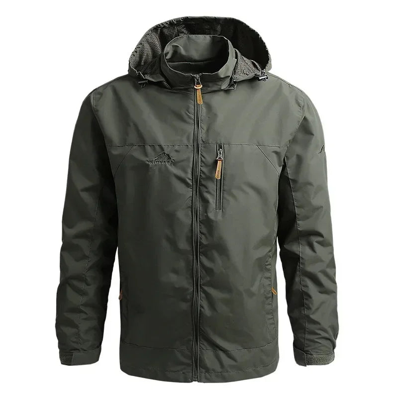 Waterproof Windbreaker Jacket – Outdoor Hiking, Camping & Fishing Casual Coat