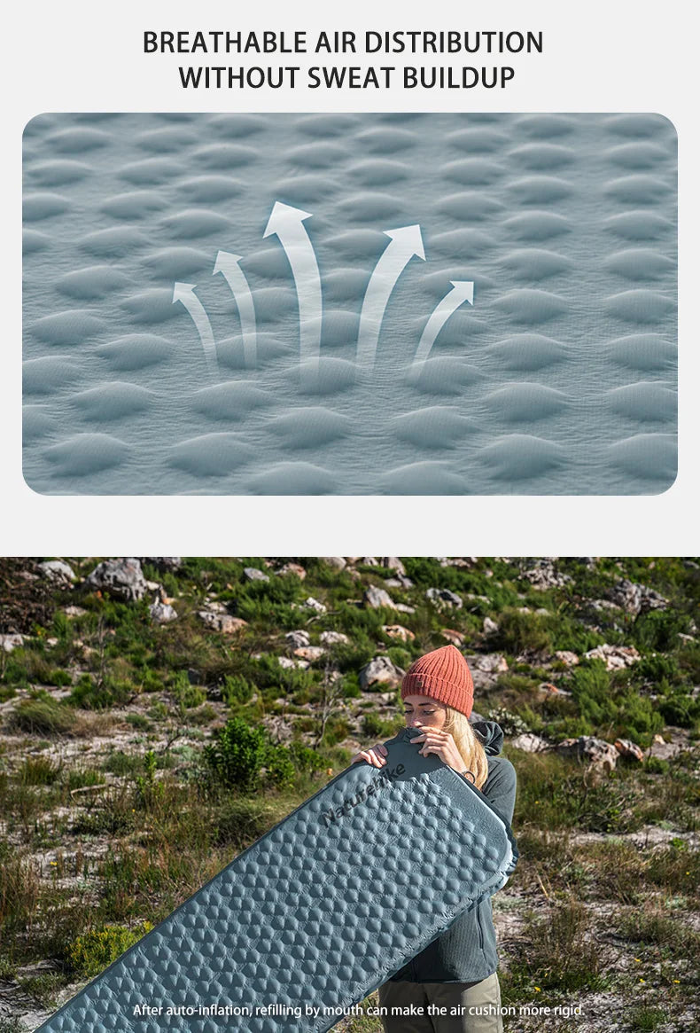 Naturehike Self Inflating Camping Air Mattress Portable Bed
