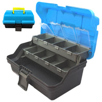 3-Layer Fishing Tackle Box – Portable Folding Lure & Hook Storage Organizer