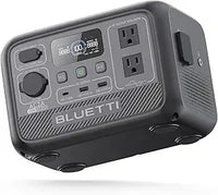 BLUETTI AC2A Portable Power Station – 204Wh LiFePO4 Battery, 300W (600W Power Lifting) AC Output, Solar Generator for Camping & Emergency Backup