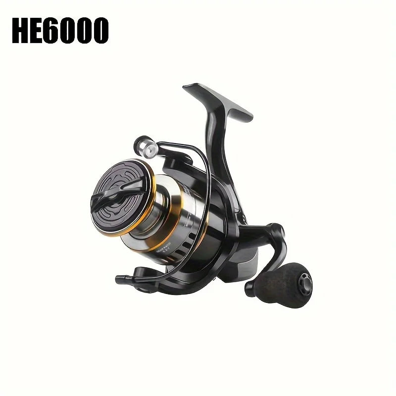 HE6000-7000 Spinning Wheel Fishing Reel – 5.2:1 Ratio 10KG Resistance