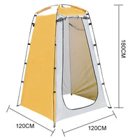 Foldable Shower Base with Drain Hose for Camping & Outdoor Use