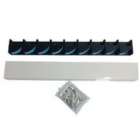 Wall Mounted Fishing Rod Holder Rack – Vertical & Horizontal Storage Organizer for Up to 9 Rods