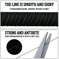 Heavy Duty PE Braided Fishing Line – 4-Strand Multifilament Fishing Wire (15LB-65LB, 100M-550M)