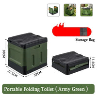 Portable Folding Toilet – Compact & Multi-Functional for Travel