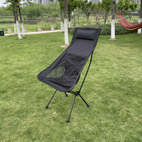 Portable Folding Chair – Ultralight Aluminum for Camping & Hiking