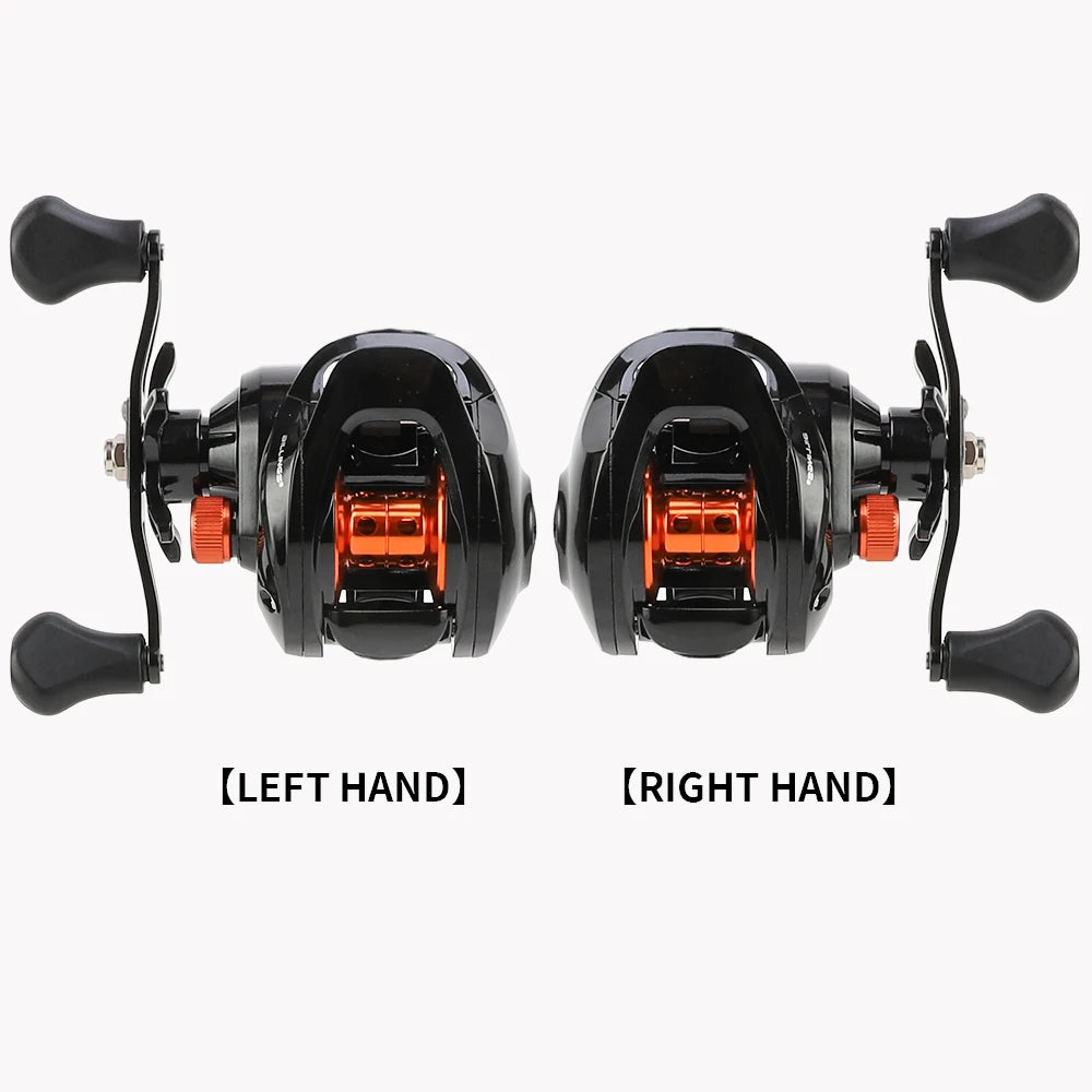 Heavy Duty Baitcasting Fishing Reel – 8KG Max Drag Casting Reel for Saltwater & Freshwater Fishing