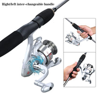 Heavy Duty Carbon Fiber Fishing Rod Combo – Portable Spinning Rod & Reel Set with Accessories