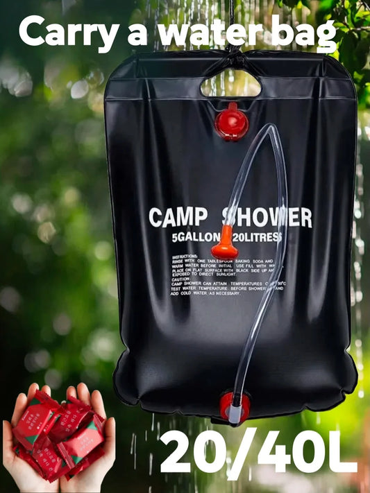 20/40L Portable Outdoor Shower Bag – Waterproof & Durable