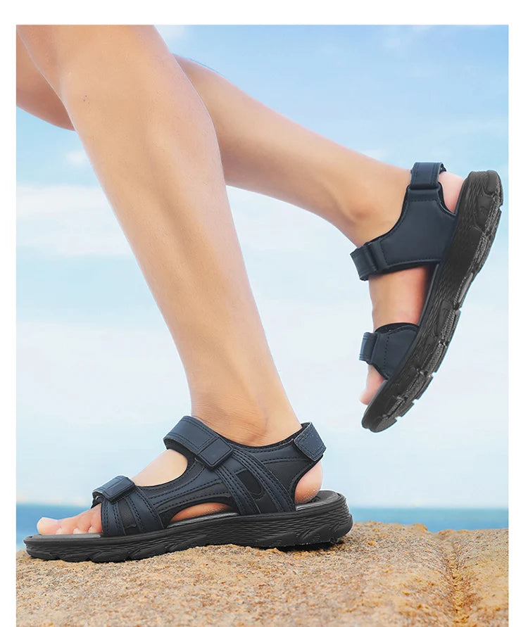 Men's Waterproof Hiking Sandals Outdoor Beach Sandals