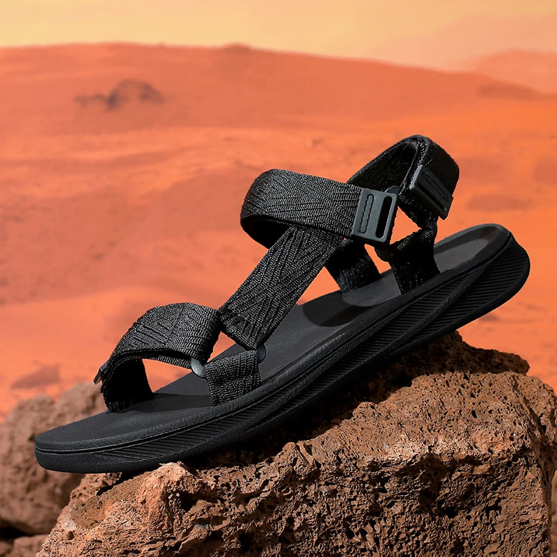 Men's Arch Support Hiking Sandals Outdoor Beach Shoes