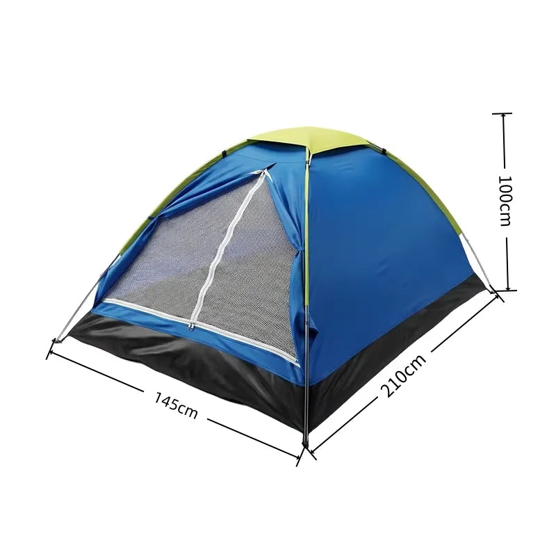 2 Person Ultralight Camping Tent – Dual Layer Waterproof Outdoor Hiking Tent with Sun Protection