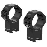 WestHunter 11mm Dovetail Scope Mounts 30MM / 34MM High Profile