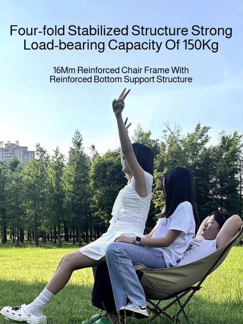 Portable Folding Recliner Beach Chair Leg Rest Lunch Break Folding with Outdoor Lunch Chair Outdoor Camping Chair Fishing Chair