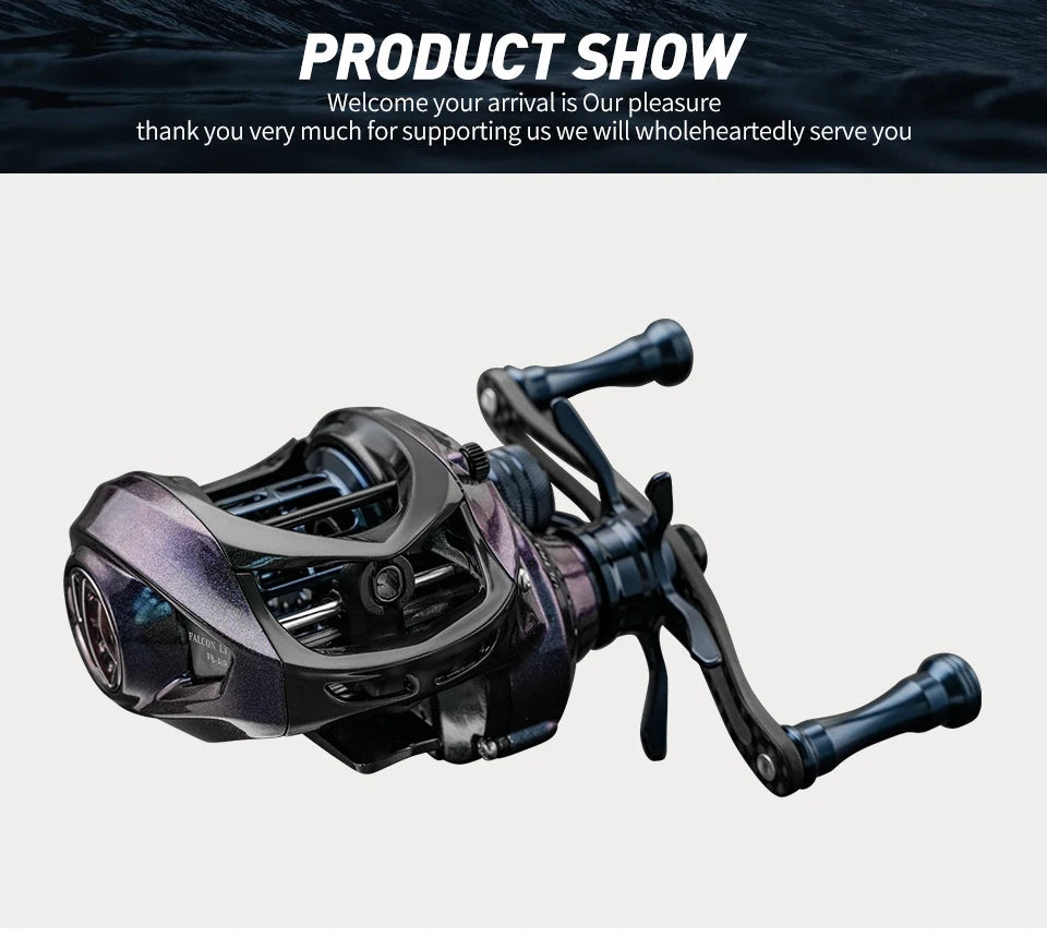 Ultra Lightweight BFS Baitcasting Reel – Ceramic Bearing Fishing Reel with 5KG Drag