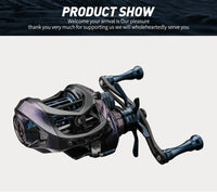 Ultra Lightweight BFS Baitcasting Reel – Ceramic Bearing Fishing Reel with 5KG Drag