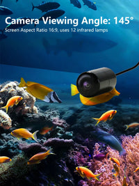 Underwater Fishing Camera 4.3 Inch LCD Ice Fishing Finder Winter Fisherman Fishing Camera with Night Vision 15m Cable