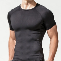 Men’s Compression Running T-Shirt – Quick Dry Short Sleeve Gym & Training Sportswear