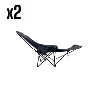 Portable Folding Recliner Beach Chair Leg Rest Lunch Break Folding with Outdoor Lunch Chair Outdoor Camping Chair Fishing Chair