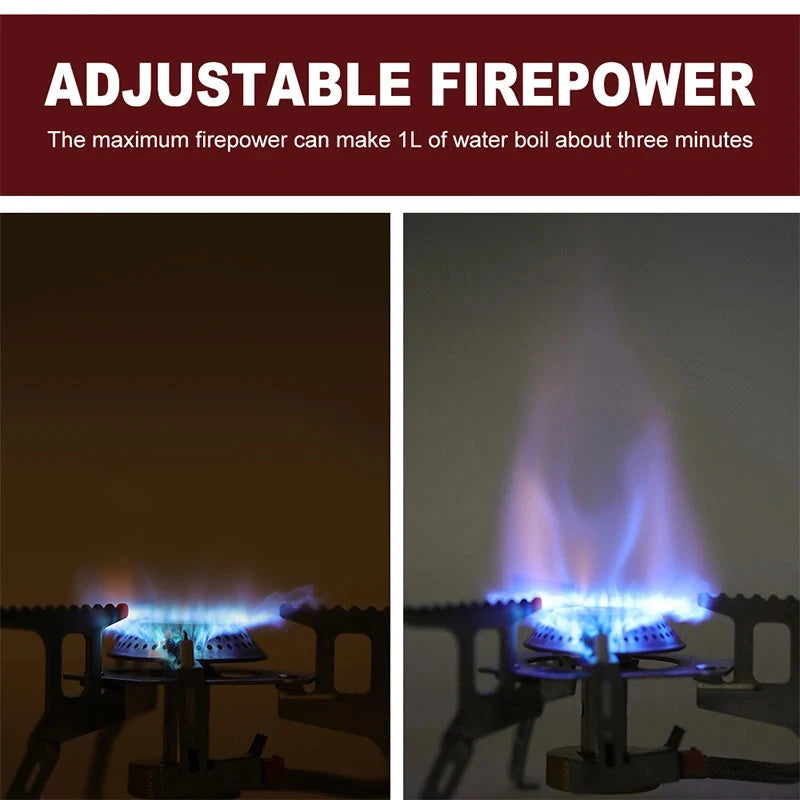 Camping Gas Stove – Portable Folding 3500W Outdoor Cooking Stove