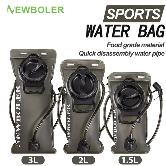 1.5L-3L Hydration Pack Water Bladder - Leakproof & BPA-Free
