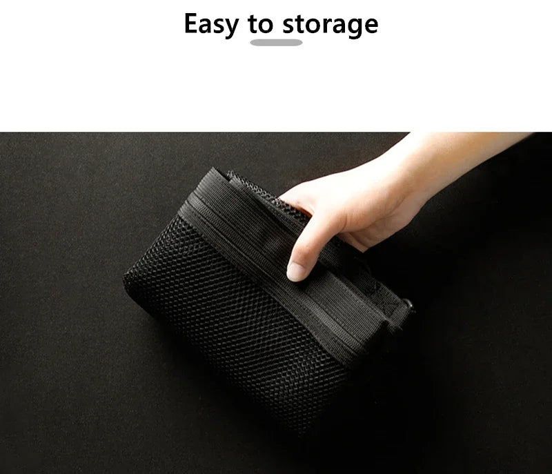 SUV Car Ceiling Storage Net – Breathable Mesh Roof Cargo Organizer for Interior Auto Storage & Travel Accessories