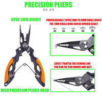 Heavy Duty Multifunction Fishing Pliers – Stainless Steel Hook Remover & Line Cutter Tool