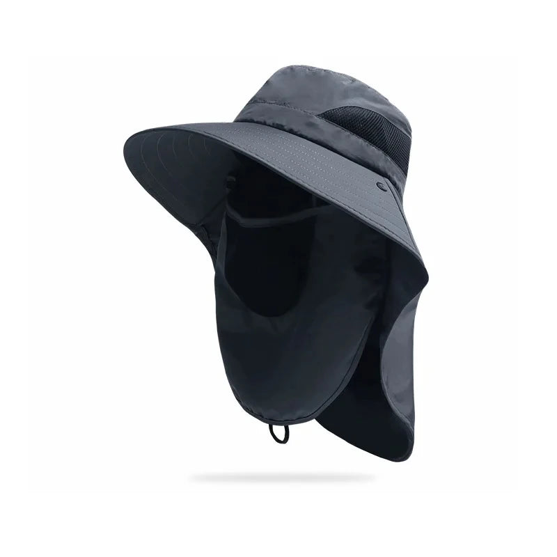Wide Brim Fishing Hat – UV Protection Sun Cap with Breathable Lightweight Design