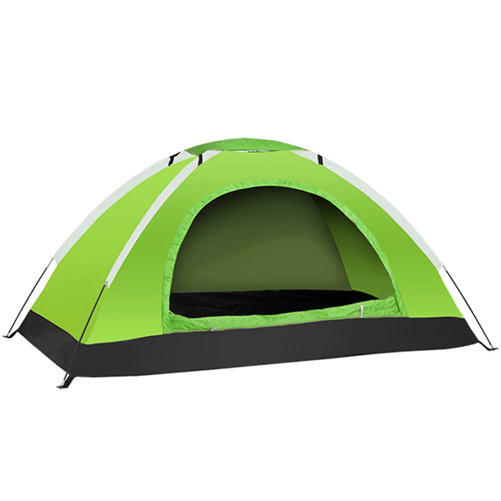 Ultralight 1-2 Person Camping Tent – Single Layer Portable Hiking Tent with Anti-UV Coating for Backpacking