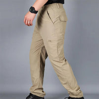 Men’s Lightweight Waterproof Cargo Pants – Quick Dry Tactical Trousers for Camping & Outdoor Use