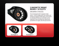 Ultra Lightweight BFS Baitcasting Reel – Ceramic Bearing Fishing Reel with 5KG Drag