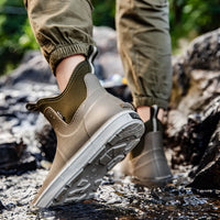 Men’s Heavy Duty Waterproof Rain Boots – Durable Outdoor Fishing & Work Boots