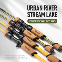 Ultra Lightweight BFS Fishing Rod – 4 Section Carbon Fiber Trout & Bass Fishing Rod