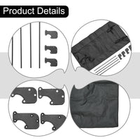 Removable Awning Canopy For Wagon Attachment Sun Shade Cover For Trolley Cart Tube PE Cloth Sun Shelters