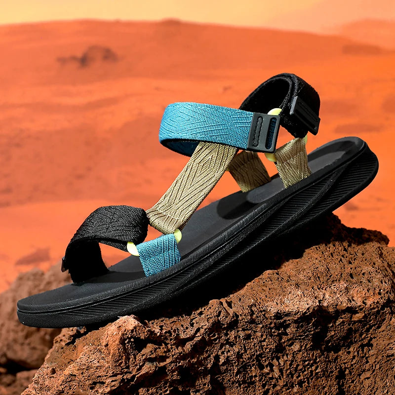 Men's Arch Support Hiking Sandals Outdoor Beach Shoes