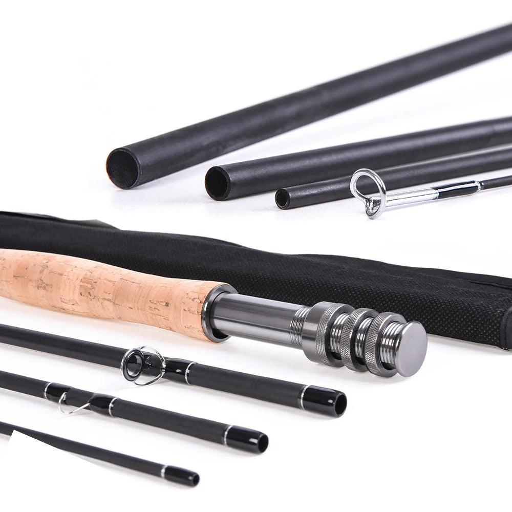 Portable Telescopic Fly Fishing Rod – High Carbon Fiber Travel Fishing Pole