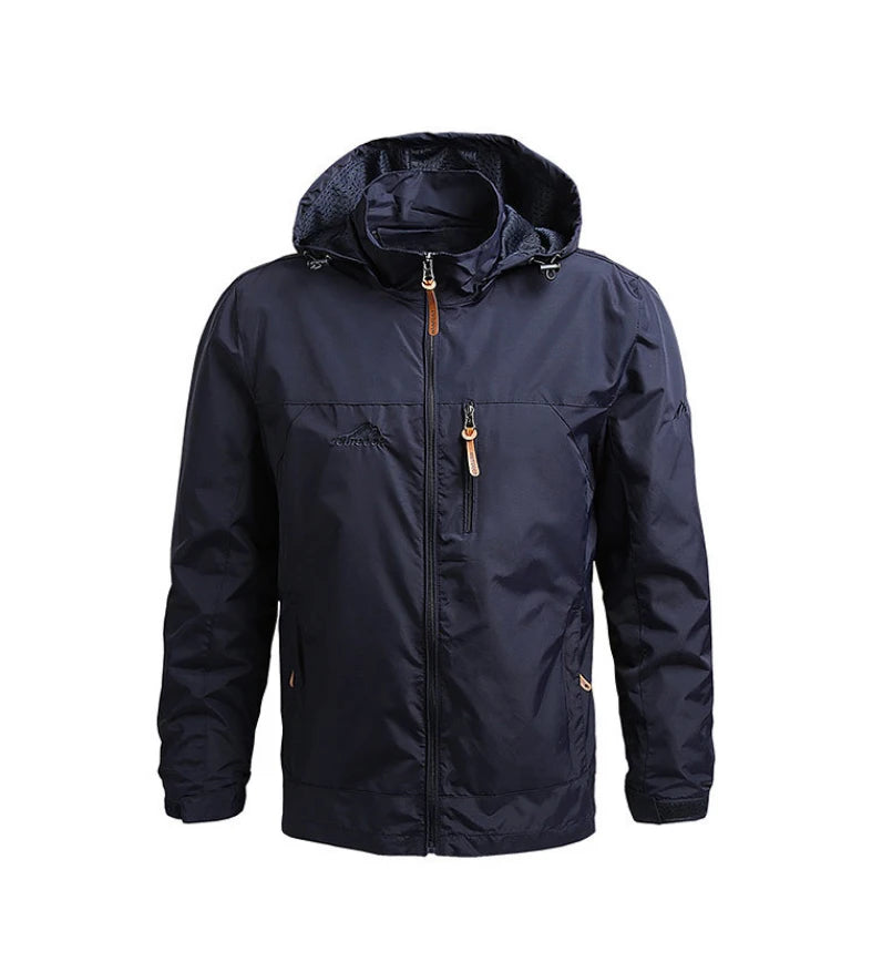 Waterproof Windbreaker Jacket – Outdoor Hiking, Camping & Fishing Casual Coat
