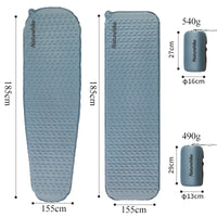 Naturehike Self Inflating Camping Air Mattress Portable Bed