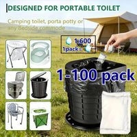 Eco-Friendly Poo Powder Gel for Camping Toilet Waste Disposal