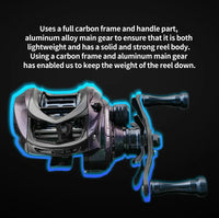 Ultra Lightweight BFS Baitcasting Reel – Ceramic Bearing Fishing Reel with 5KG Drag